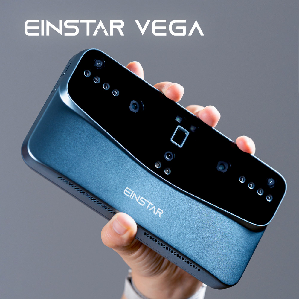 Shining 3D EinStar VEGA Silver Blue 3D Scanner