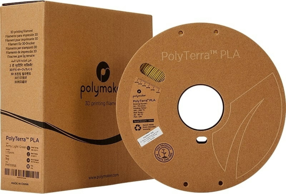 Polymaker PolyTerra PLA Light Green 1000g - mechatronik24