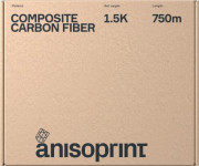 ANISOPRINT CCF-1.5K 750m COMPOSITE CARBON FIBER - CONTINIOUS FIBER IN KOMBINATION MIT PLA, ABS; PETG - SCHWARZ - 1,75mm